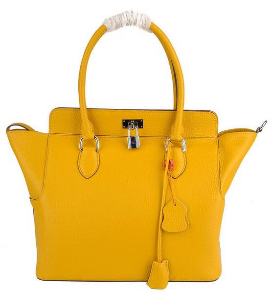 Best Hermes Toolbox 20 Shoulder Bag Yellow 6021 On Sale